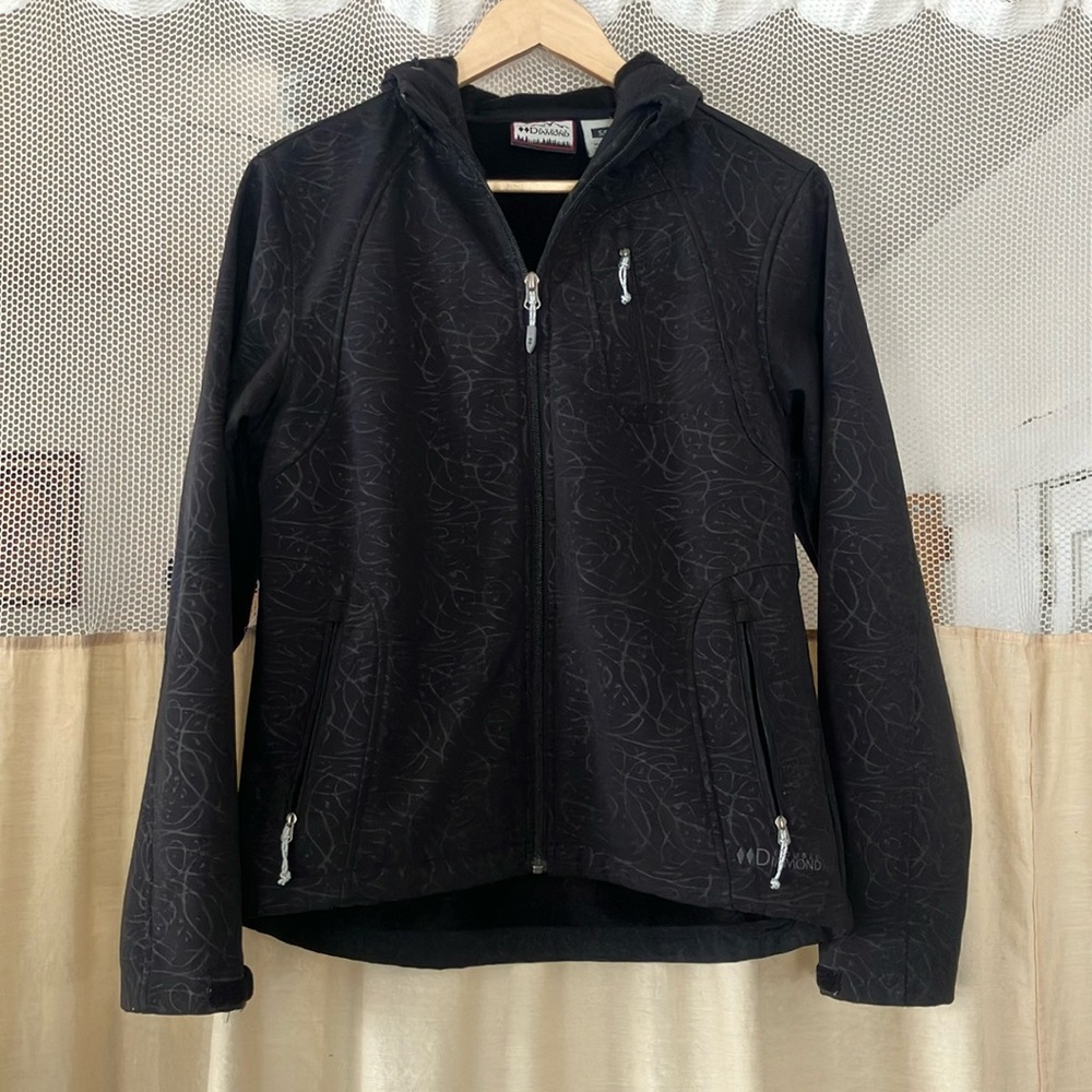 Double diamond ladies hoodie